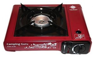 Плита газовая портативная CAMPING GURU (TS-250), «Tourist»