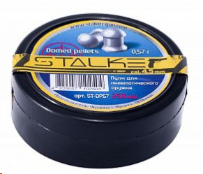 Пульки  STALKER  Domed Pellets ST-DP57, (250 шт./бан., калибр 4,5 мм)