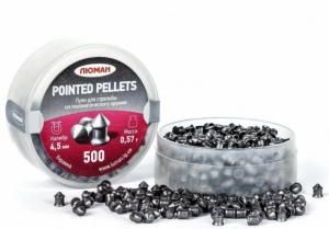 Пули Люман 4,5мм Pointed Pellets 0,57гр. (500шт)										