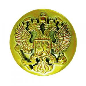 Пуговицы (золотые) 22 мм без ободка