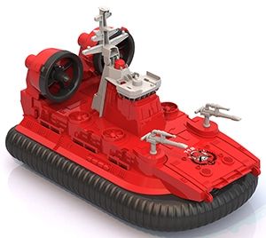 Игрушка Катер-амфибия на воздушной подушке "Пожарный" 600-17AR-043