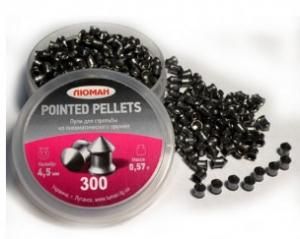 Пули Люман 4,5мм Pointed Pellets 0,57гр. (300шт)										
