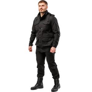 Костюм РАЗВЕДКА БП всесезонный (черный, рип-стоп)