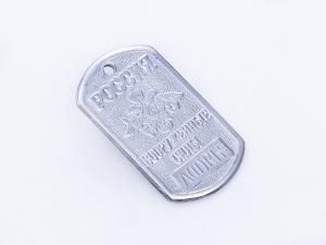 Жетон нержавеющий Россия ВС 2 группа крови